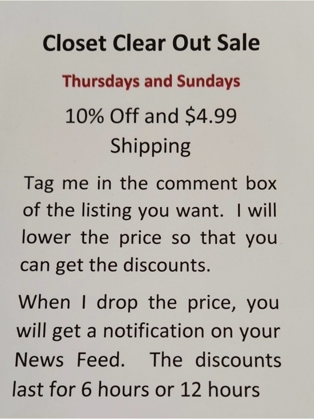 🩷Closet Clear Out Sale!!🩷